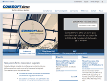 Tablet Screenshot of comsoft-direct.fr